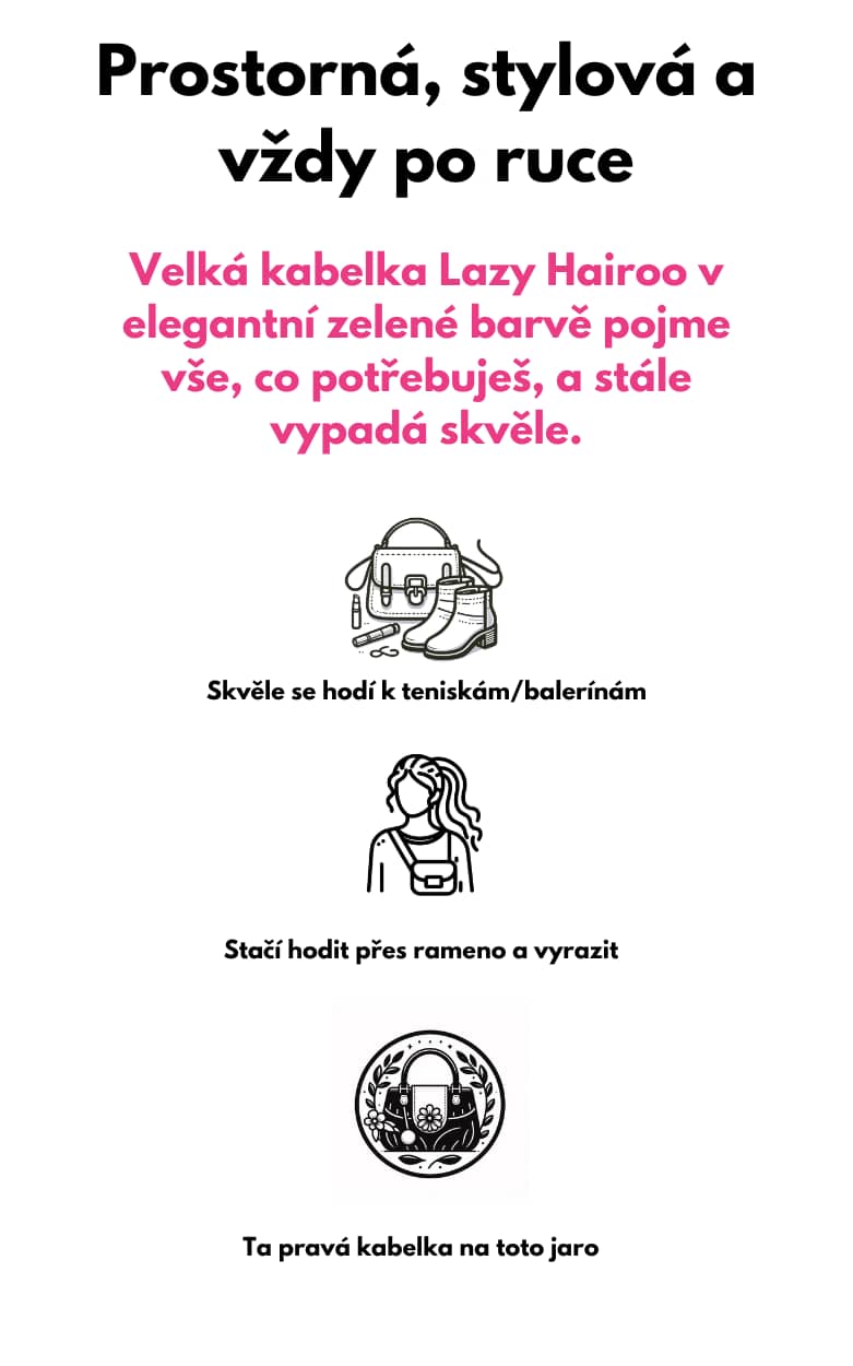 hairoo zelená lazy - dareceknamiru